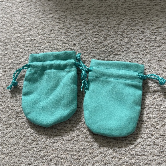 Turquoise Drawstring Bags - Picture 5 of 5